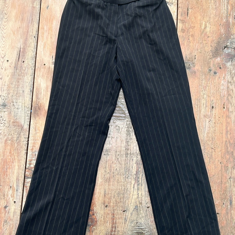 Women’s 90s/Y2K Black Pinstripe Pants